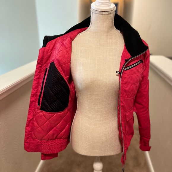 Five Fifty Five size 14 youth puffer Jacket in pink - Picture 2 of 6